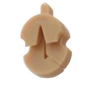 violin accessories Portable Violin Silencer Mutes Rubber Violin Practice Mute Claw Style Tourte Style Mute(Color:Dark khaki)