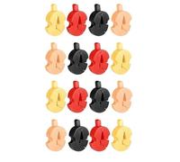 violin accessories Single Hole Practice Mute 16PCS Violin Mute For All Violins Small And Compact Design(Color:Multicolor)