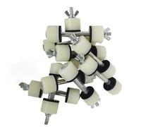 violin accessories Violin Making And Repair Tools Adhesive Piano Plate Clamp Violin Making And Repairing(Color:White)