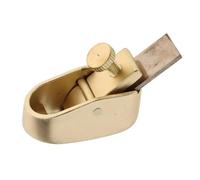 violin accessories Violin Making Thumb Violin Making Tool Woodworking Plane Cutter Curved Sole Flat Bottom XXS/XS/S/M/L(Color:Golden S)