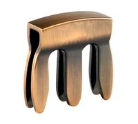 violin accessories Violin Mute 3/4 4/4 Violin Professional Metal Muffler To Reduce Volume And Mute Practice Without Disturbing People Bronze Mute (Color : Copper color)