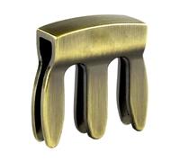 violin accessories Violin Mute 3/4 4/4 Violin Professional Metal Muffler To Reduce Volume And Mute Practice Without Disturbing People Bronze Mute (Color : Bronze color)
