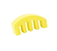 violin accessories Violin Mute BK Yellow Blue And Red Rubber Mute Violin Silencer Silencer Reducer Does Not Disturb People (Color : Yellow)