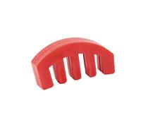 violin accessories Violin Mute BK Yellow Blue And Red Rubber Mute Violin Silencer Silencer Reducer Does Not Disturb People (Color : Red)