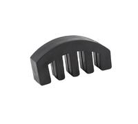 violin accessories Violin Mute BK Yellow Blue And Red Rubber Mute Violin Silencer Silencer Reducer Does Not Disturb People (Color : BK)