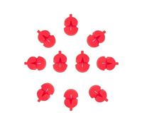 violin accessories Violin Mute Metal/Rubber Violin Practice Mute Round Tourte Style Mute/Paw/Gourd Practice Silencer(Color:10 Gourd-Red)