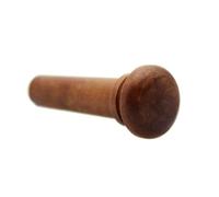 violin accessories Violin Tail Nail For Fasten Tailpiece 4/4 Ebony Jujube Wood Tools Music Instrument Parts Accessories(Brown)