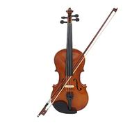 Violin Acoustic Solid Wood Spruce Flame Maple Veneer Violin Fiddle With Cloth Case Sets 81.0 * 26.0 * 12.0cm (Color : 1-4)