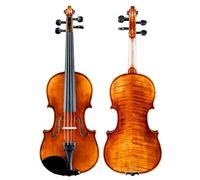 Violin Adult Beginner European Handmade Antique Solid Wood Violin (Color : 3/4)