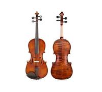 Violin Adult Beginner Handmade Solid Wood Instrument Entry Level Examination Professional Playing Maple Back (Color : 3/4)