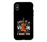 Violin Again I Dare You Cello Player Case for iPhone X/XS