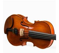 Violin Beginners Entry Level Handmade Professional Solid Wood Graded Adult Playing Violin (Color : Red1/8)