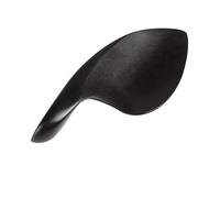 Violin Black Chin Rest ONLY By Zest Hardwood also available in 4/4, 3/4, 1/2 & 1/4 UNDRILLED (1/4 Chin Rest UNDRILLED)