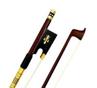 Violin Bow 1Pcs 4/4 Violin Bow Brazilwood Fiddle Natural White Horsehair Parts