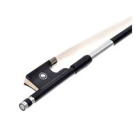 Violin Bow 4/4 3/4 1/2 1/4 1/8 Violin Bow Black Strong Carbon Fiber Ebony Fogs The Tone Is Rich And Powerful(1-8)