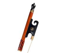 Violin Bow 4/4 Master Violin Bow Pernambuco Fiddle Bow Snail Shape With Black Ox Horn Frog Octagonal Stick Snake Skin Grip