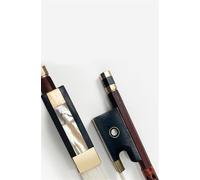 Violin Bow Gold Fish Eye Colorful Shell Violin Bow Horsetail Hair(3/4)