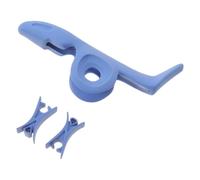 Violin Bow Grip Corrector with Stoppers Silicone Hand Position Tool | Non-slip Blue Silicone Material, Reduces Wrist Strain, Ensures Consistent Hand Placement, for Music School and Family