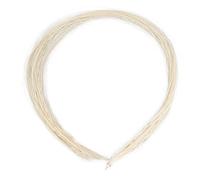 Violin Bow Hair Professional White Violin Bow Replacement Horse Hair Violin Fiddle Bow Hair Cello Bows Musical Accessories (1/4)