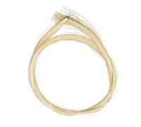 Violin Bow Hair Replacement Natural White Mongolia Horse Music Instrument Accessories Easy To Use Horsehair