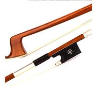 Violin Bow Handcrafted Professional Performance Grade Violin Bow Ebony Silver Carving