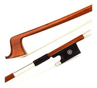 Violin Bow Handcrafted Professional Performance Grade Violin Bow Ebony Silver Carving