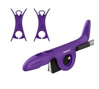 Violin Bow Holder for Beginners Essential Teaching Aid for Correct Bow Posture and Technique (Purple)