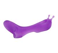 Violin Bow Holder Snail-Shaped Violin Bow Grip Partners Violin Teaching Aid Tool for Beginners and Violin Enthusiasts(Purple)