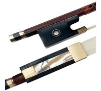 Violin Bow Instrument Accessories Pure Black Carbon Fiber Violin Bow Pure Horsehair Grade Examination Professional(3/4)