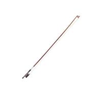 Violin Bow Master 4/4 Pernambuco Fiddle Bow Violino Fiddle Bow Round Stick Ebony Mounted White Horsehair Durable Concert Use