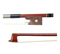 Violin Bow Professional 4/4 3/4 1/2 1/4 1/8 Violin Bow Brazilwood Accessories Beginner Use Lightweight Durable(1-2)