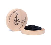 Violin Bows Hair Brush Repalcement Wood Violin Bows Tail Comb Portable Cello Bows Brush Round Cleaning Tool Rosin Spreader
