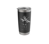 Violin Boy Drawing Stainless Steel Insulated Tumbler