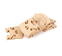 Violin Bridge 4/4 Maple Baroque Style Wood Pattern Accessories for Violinists
