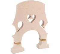Violin Bridge Brass Screws Smooth Finish Maple Wood Double Bass Bridge Simple Installation for Instrument Learner (3/4)