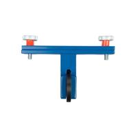 Violin Bridge Machine Parts, 1/2 Violin Bridge Foot Fitter Multicolor 12x9x5cm(White)