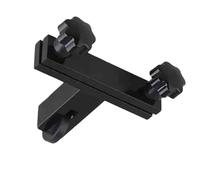 Violin Bridge Machine Parts, 3/4 Violin Bridge Repair Tool Black Silver(Black)