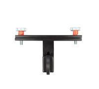 Violin Bridge Machine Parts, Violin Bridge Foot Fitting Jig Multicolor 12x9x5cm(Black)