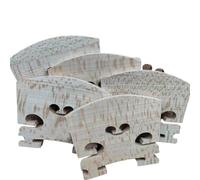 Violin Bridge Maple Parts Violin Accessories(10pcs 1-8)