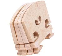 Violin Bridge， Violin Bridges 4pcs Maple Wood 50x40x5mm For 4/4-3/4
