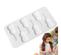 Violin Candy Mold, Violin Patterns & Moulds | 6 Cavities Violin Shape Fondant Chocolate Molds | Music Theme Fondant Molds, Guitar Musical Instrument Violin Candy Mold for Cake Topper Cupcake Toppers