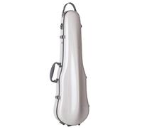 Violin Case 1.5KG Adjustable 4/4 3/4 1/2 1/4 Violin Case With Pressure Resistant Double Shoulder Strap(White 1 2 1 4)