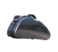 Violin Case 4/4 Size Black Dots Widened Triangular Hybrid Carbon Fiber NEW Style With Code Lock Sheet Music Bag Professional violin case
