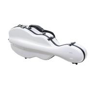 Violin Case 4/4 Size White Dots Gourd Shape Lightweight Hybrid Carbon Fiber With Code Lock Music Bag Professional violin case