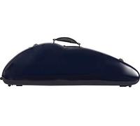 Violin Case Fiberglass 4/4 Safe Flight navy blue M-case + Music Bag