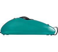 Violin Case Fiberglass 4/4 Safe Flight sea green M-case + Music Bag