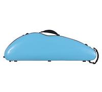 Violin Case Fiberglass 4/4 Safe Flight sky blue M-case + Music Bag