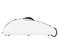 Violin Case Fiberglass 4/4 Safe Flight white M-case + Music Bag