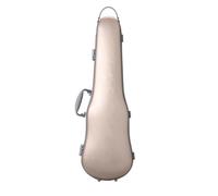 Violin Case Violin Case 4/4-3/4 Size Adjustable Composite PC Material Sturdy Durable Lightweight with Key Lock(Rose Gold)