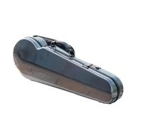 Violin Case Violin Case 4/4 Size Lightweight Hybrid Carbon Fiber with Password Lock Sheet Music Bag(Black Dots)